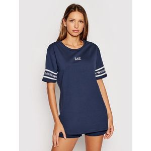 EA7 Emporio Armani Póló 3KTT19 TJ29Z 1554 Sötétkék Regular Fit kép