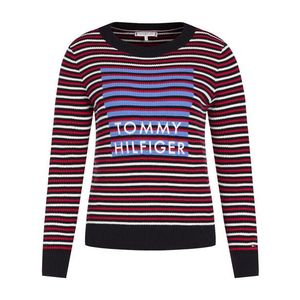 Tommy Hilfiger Sweater Vivika Graphic C-Nk WW0WW26536 Színes Regular Fit kép