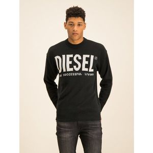 Diesel Sweater K-Logos 00SACK 0KAQR Fekete Regular Fit kép