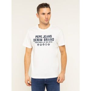 Pepe Jeans Póló Ben PM506903 Bézs Regular Fit kép