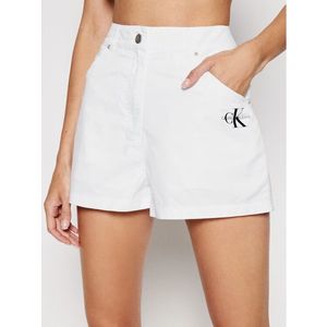 Calvin Klein Jeans Szövet rövidnadrág J20J215562 Fehér Regular Fit kép