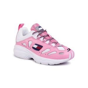 Tommy Jeans Sportcipő Heritage Retro Sneaker EN0EN0776 Rózsaszín kép