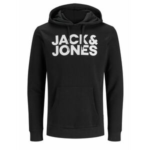 JACK & JONES Tréning póló fekete / fehér kép