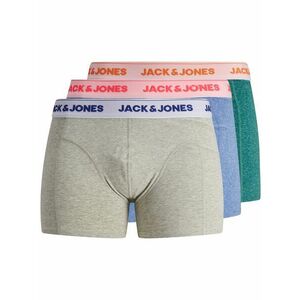 JACK & JONES Boxeralsók világoskék / zöld melír / szürke melír / dinnye / világos narancs kép