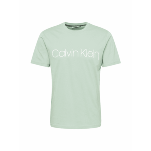 Calvin Klein Póló pasztellzöld / fehér kép