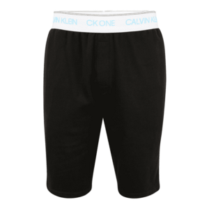Calvin Klein Underwear Pizsama nadrágok fekete / fehér / vízszín kép