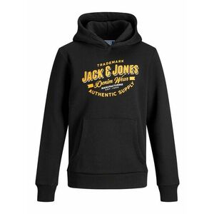 Jack & Jones Junior Tréning póló fekete / fehér / sárga kép