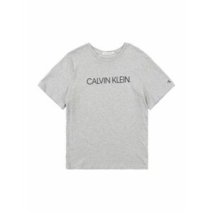 Calvin Klein Jeans Póló 'Institutional' szürke melír / fekete kép