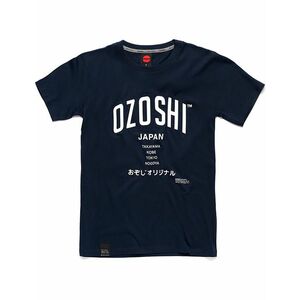 Férfi sötétkék póló Ozoshi kép