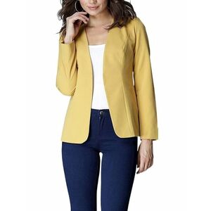 sárga női kabát kép
