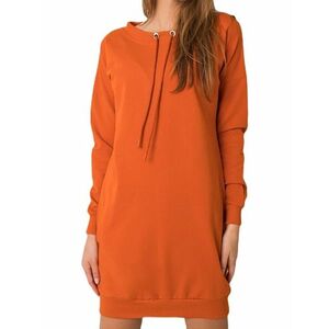 Narancssárga női pulóverruha kép