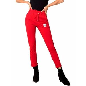 piros női nadrág kép