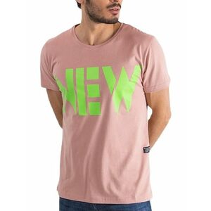 Rózsaszín férfi póló új kép