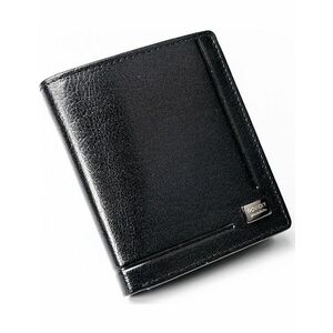 Rovicky bőr fekete pénztárca kép