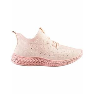 Rózsaszín textil cipők kép