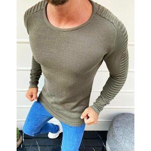 LegyFerfi Trendi khaki színű pulóver kép
