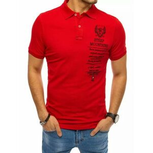 LegyFerfi Eredeti piros galléros póló kép