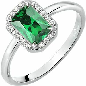 Morellato Morellato Csillogó ezüst gyűrű zöld kővel Tesori SAIW76 54 mm kép