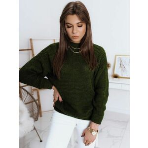 Dstreet Divatos zöld női pulóver Cameron kép