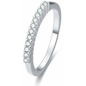 Beneto Beneto Ezüst gyűrű kristályokkal AGG187 62 mm kép