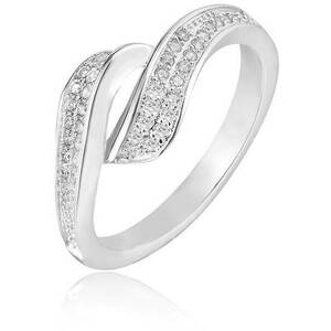Beneto Beneto Ezüst gyűrű kristályokkal AGG209 52 mm kép