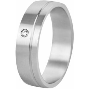 Beneto Beneto Női acél gyűrű kristállyal SPD06 62 mm kép