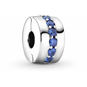 Pandora Pandora Ezüst klip kék kristályokkal Moments 791972C01 kép