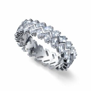 Oliver Weber Oliver Weber Eredeti ezüst gyűrű kristályokkal Legend 63260 57 mm kép