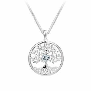 Preciosa Preciosa Gyönyörű ezüst nyaklánc Életfa Sparkling Tree od Life 5329 00 (lánc, medál) kép