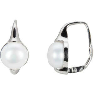 JwL Luxury Pearls JwL Luxury Pearls Ezüst fülbevaló igazgyönggyel JL0460 kép