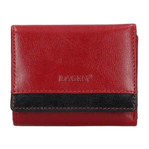 Lagen Lagen Női bőr pénztárca BLC-160231 Red/Blk kép