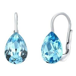 Silvego Silvego Ezüst fülbevaló kék Swarovski® Crystals SILVEGOVSW080E kép