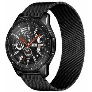 4wrist 4wrist Milánói szíj a Samsung Galaxy Watch-hoz - Fekete 20 mm kép
