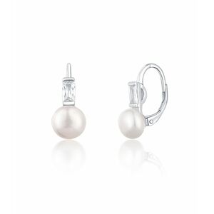 JwL Luxury Pearls JwL Luxury Pearls Csodálatos ezüst fülbevalók valódi gyöngyökkel JL0716 kép