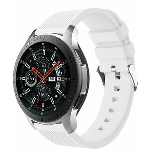 4wrist 4wrist Szilikon szíj Samsung Galaxy Watch-hoz - Fehér, 22 mm kép