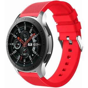 4wrist 4wrist Szilikon szíj Samsung Galaxy Watch-hoz 6/5/4 - Piros kép
