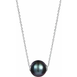 JwL Luxury Pearls JwL Luxury Pearls Női fekete igazgyöngy nyaklánc JL0582 (lánc, medál) kép