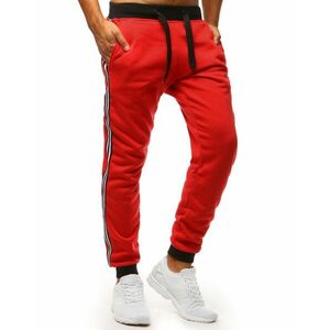 LegyFerfi Piros melegítő nadrág oldalsó csíkkal kép