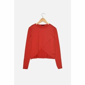 Trendyol Red Wrapped Sports Blouse kép