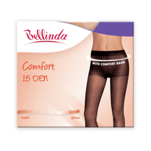 Bellinda COMFORT 15 DEN - Women's tights - amber kép