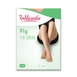 Bellinda FLY PANTYHOSE 15 DEN - Fine stretch tights - black kép