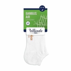 Bellinda BAMBOO AIR IN-SHOE SOCKS - Short men's bamboo socks - grey kép