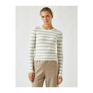 Koton Striped Basic Knitwear Sweater kép