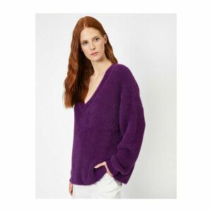 Koton V Neck Knitwear Sweater kép