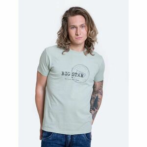 Big Star Man's T-shirt_ss T-shirt 152030 Brak Knitted-301 kép