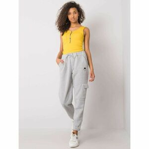Gray sweatpants with a pocket from Ysel RUE PARIS kép