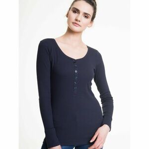 Big Star Woman's Longsleeve póló 152509 Navy Blue-477 kép