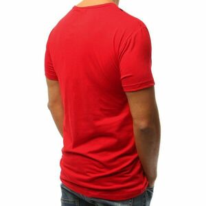 Férfi piros póló RX3068 kép