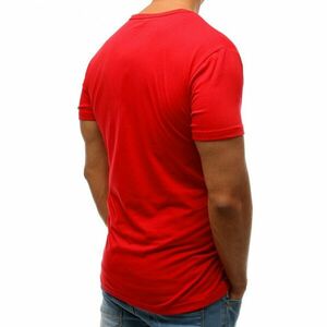 Piros RX3533 férfi póló nyomtatással kép