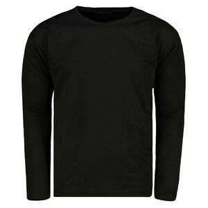 Trendyol Black Men's Oversize Fit Thick T-shirt T-Shirt kép